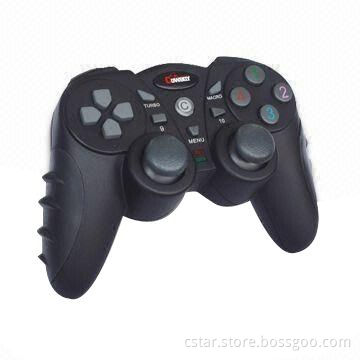 Joypad with 15 Analog Buttons and Vibration Feedback, Suitable for PS2/PSX/PS1